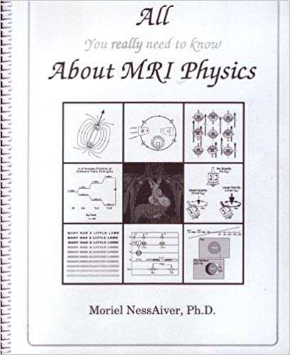 The spiral-bound MRI physics textbook